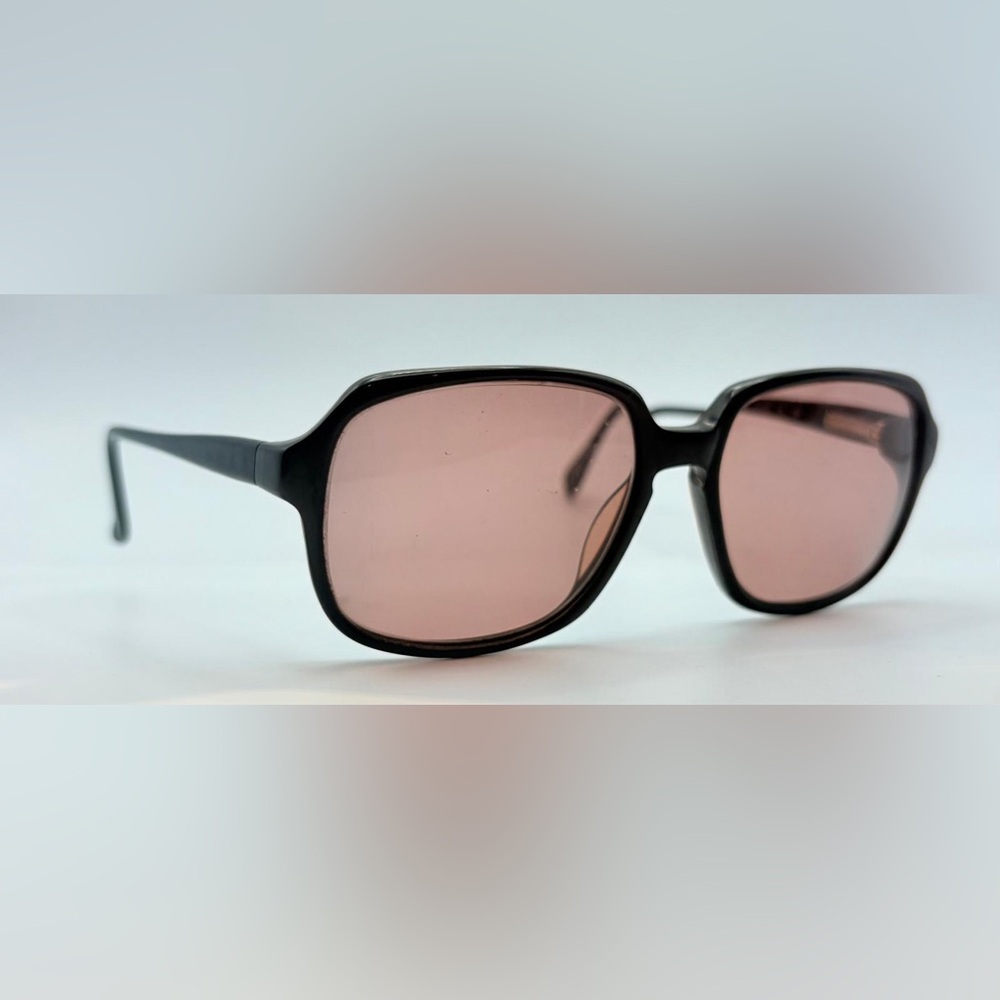 Blue Ribbon for Marchon Black Oval Sunglasses Frames Only